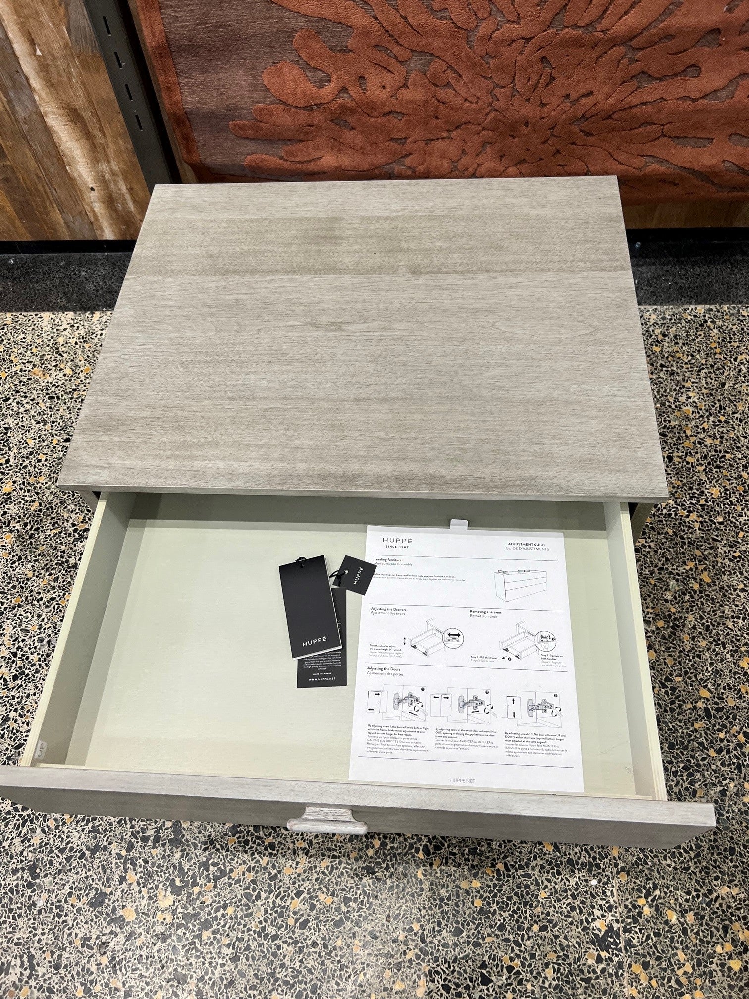 Huppe Linea Nightstand ***FLOOR SAMPLE*** nightstand huppe