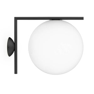 IC Lights Outdoor Wall Sconce Lighting Flos Black Large 