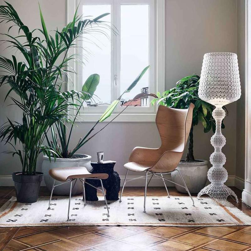 K/Wood Upholstered Chair Chairs Kartell