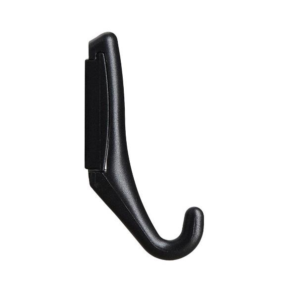 Hanger Hook 4 Unit Packaging Coat Hooks Kartell Large Hook Mat Black