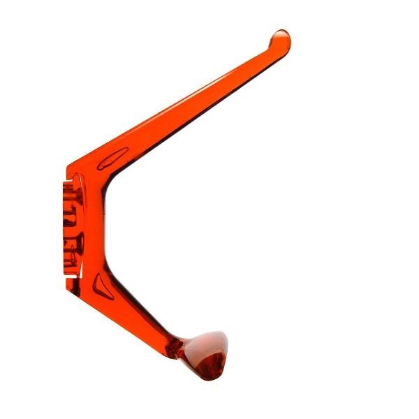 Hanger Hook 4 Unit Packaging Coat Hooks Kartell Small Hook Transparent Orange Red