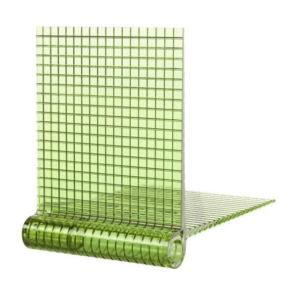Kite Shelf Bookcase Shelf Shelf Kartell Transparent Green