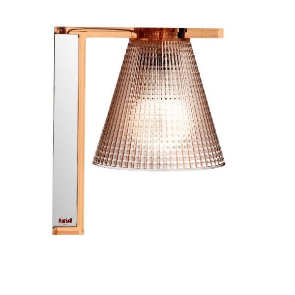 Light-Air Wall Sconce - Sculpted lamps Kartell Amber