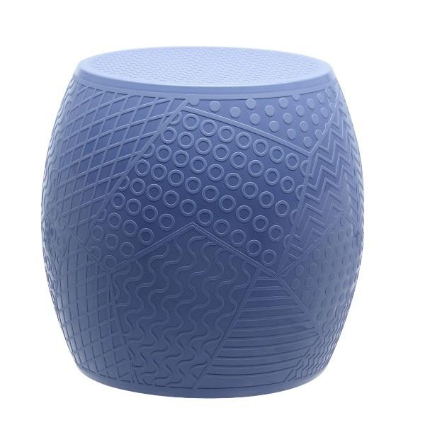 Kartell Roy Stool Stools Kartell Blue