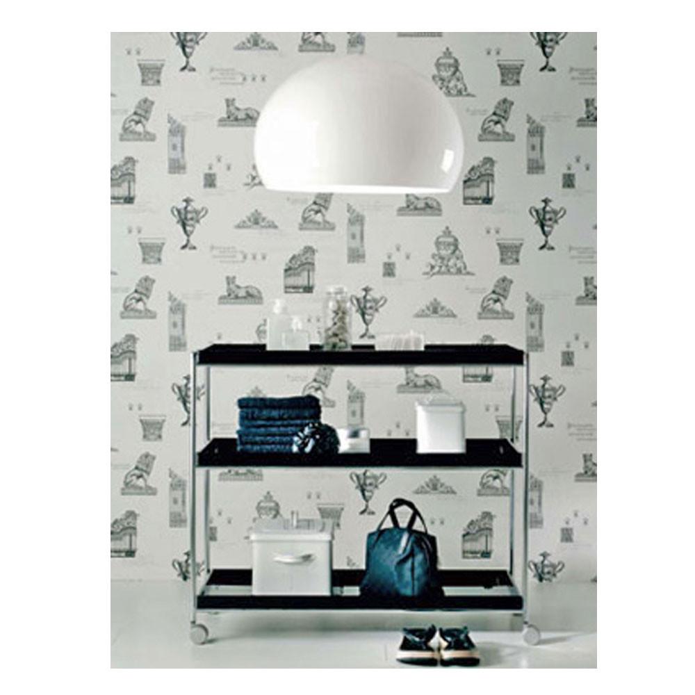 Kartell Trays - 3 Shelf Trolley Carts / Trolleys Kartell