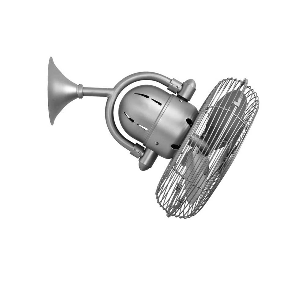 Kaye Wall/Ceiling Fan wall/ceiling fan Matthews Fan Company Brushed Nickel