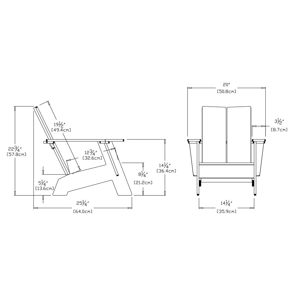 Kids Adirondack Chair kids Loll Designs