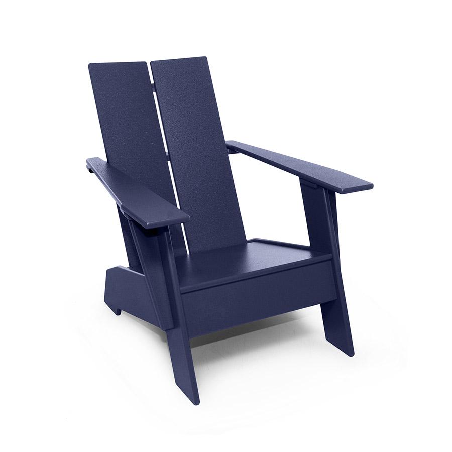 Kids Adirondack Chair kids Loll Designs Navy Blue