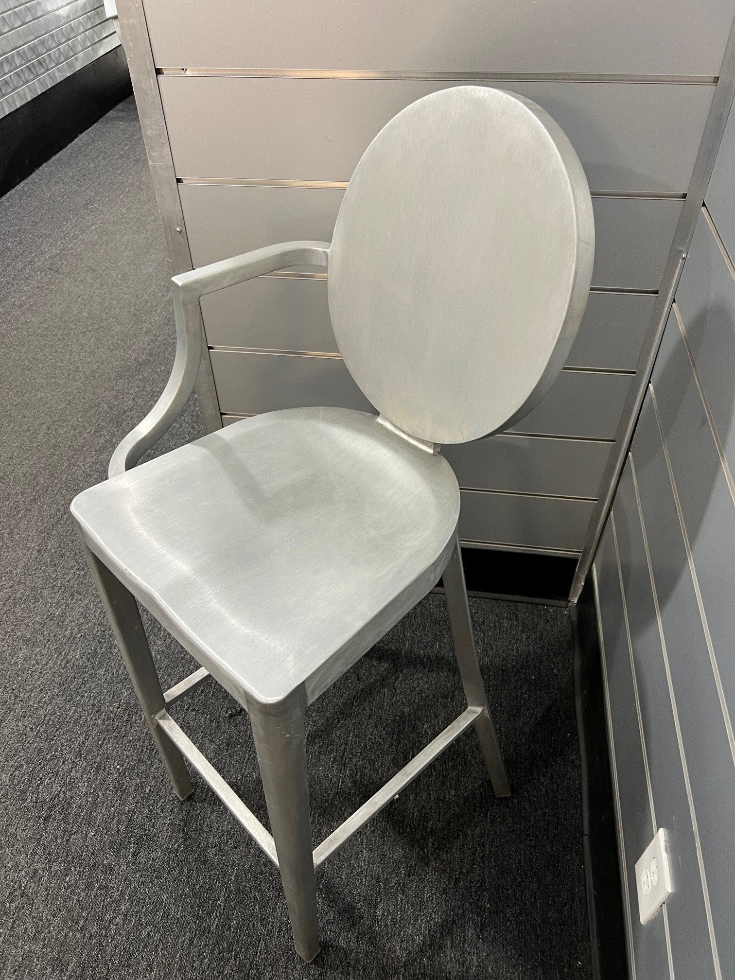 Kong Emeco Barstool with 1 Arm****FLOOR SAMPLE***** counter stool Eemco