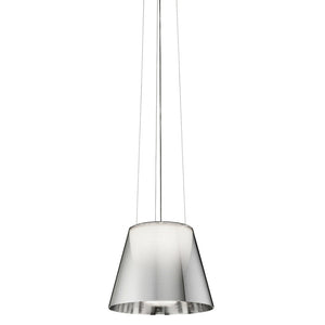 Ktribe S2 Suspension Lamp hanging lamps Flos Aluminized Silver Halogen 