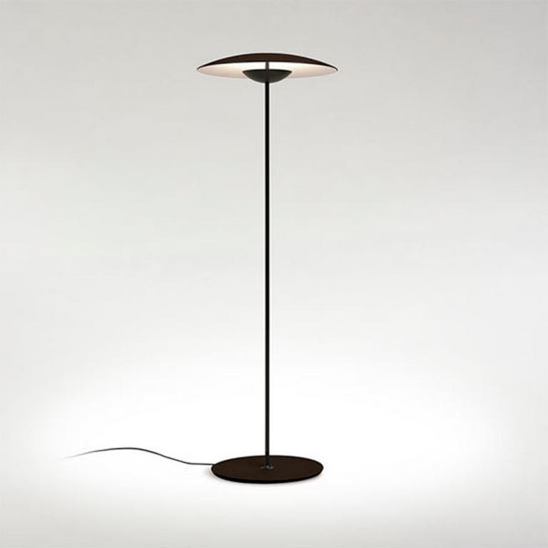 Led-Ginger P Floor Lamp Floor / Ceiling Light Marset Wenge / White