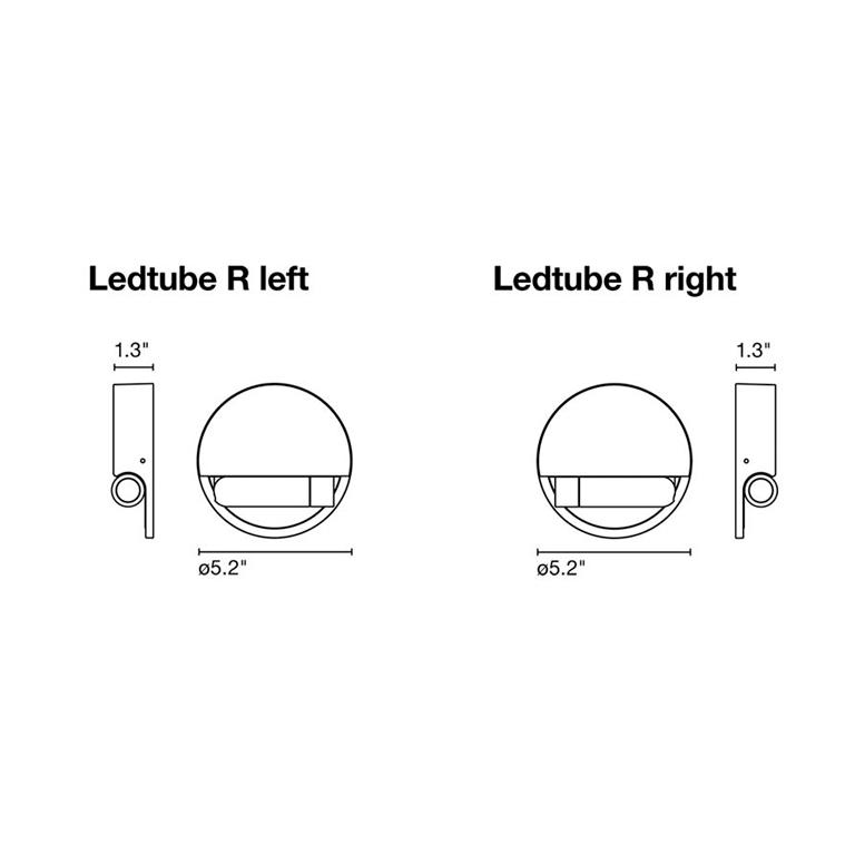Ledtube R Wall Lamp Wall Lights Marset