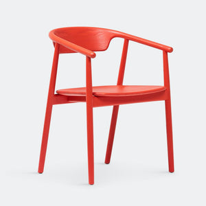 Leva Armchair Armchair Mattiazzi Red Ash Without upholstery 