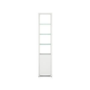 Linea Shelving 5801 Single Shelf Shelves BDI Satin White 