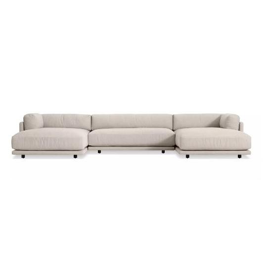 Sunday U-Shaped Sectional Sofa sofa BluDot Sanford Linen