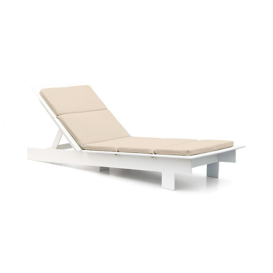 Lollygagger Chaise Cushion Accessories Loll Designs Canvas Flax