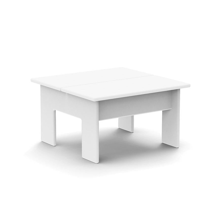 Lollygagger Ottoman/Side Table ottomans Loll Designs Cloud White