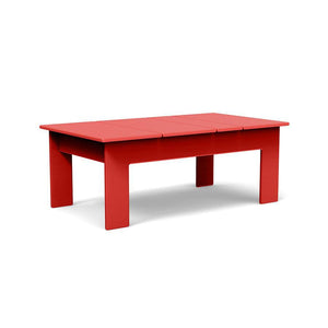 Lollygagger Rectangular Cocktail Table Coffee Tables Loll Designs Small: 32" Width Apple Red 