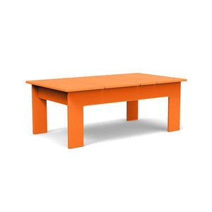 Lollygagger Rectangular Cocktail Table Coffee Tables Loll Designs Small: 32" Width Sunset Orange 