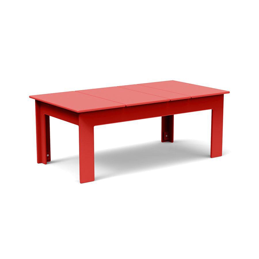 Lollygagger Rectangular Cocktail Table Coffee Tables Loll Designs Small: 42" Width Apple Red