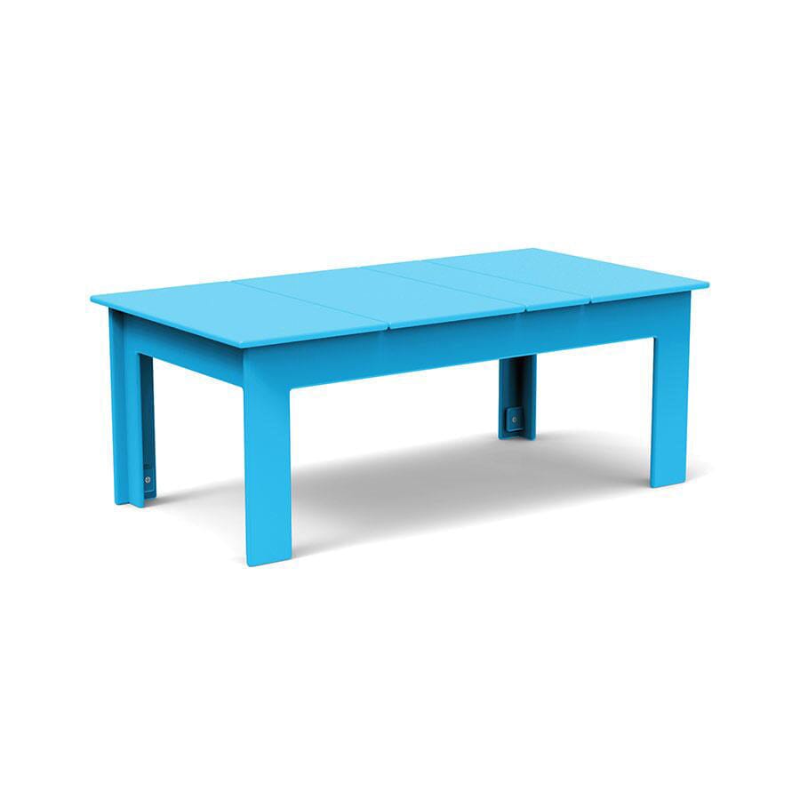 Lollygagger Rectangular Cocktail Table Coffee Tables Loll Designs Small: 42" Width Sky Blue