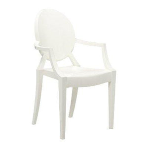 Louis Ghost Side/Dining Kartell Glossy White 