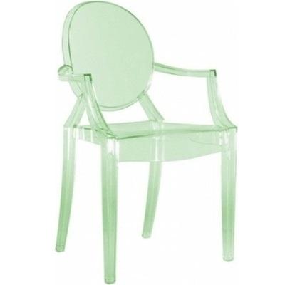 Louis Ghost Side/Dining Kartell Crystal Green
