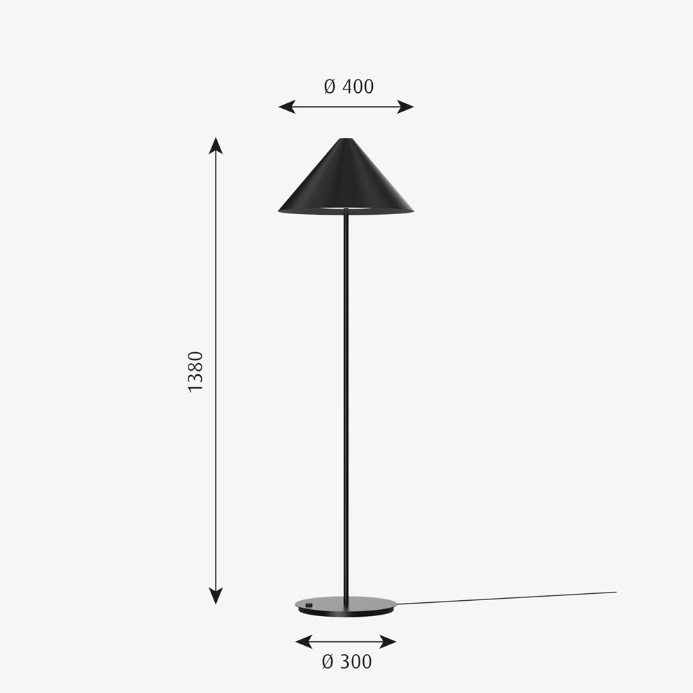 Keglen LED Floor Lamp Floor Lamps Louis Poulsen