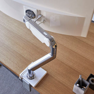 M10 Monitor Arm - Single Monitor (Quickship) Accessories humanscale 