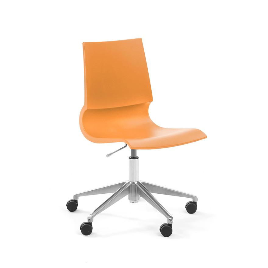 Gigi Swivel Chair task chair Knoll No Arms Mango