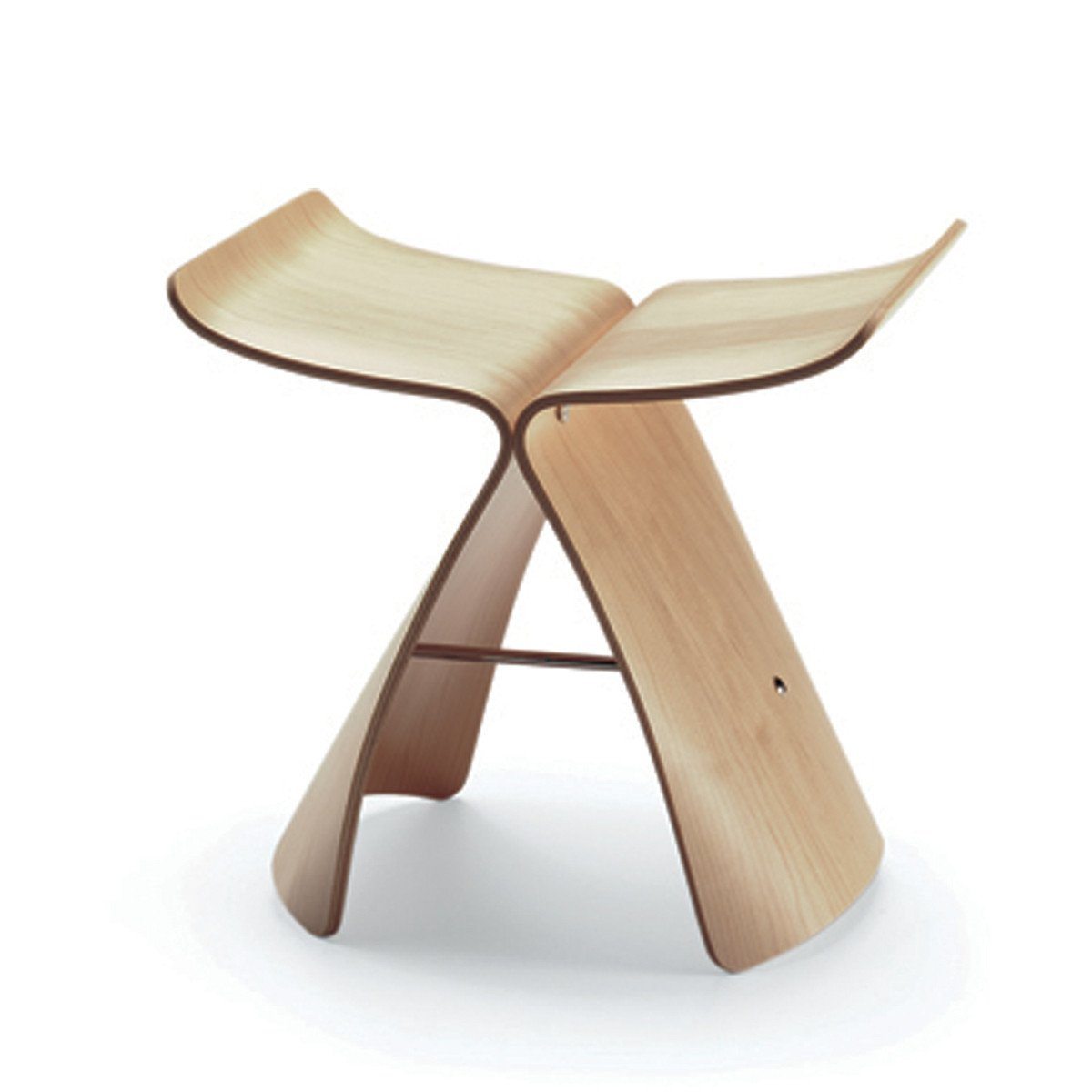 Butterfly Stool by Vitra Stools Vitra Maple