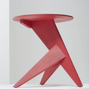 Medici Side Table side/end table Mattiazzi Red Ash 
