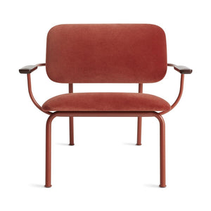 Method Lounge Chair lounge chair BluDot Tomato Velvet 