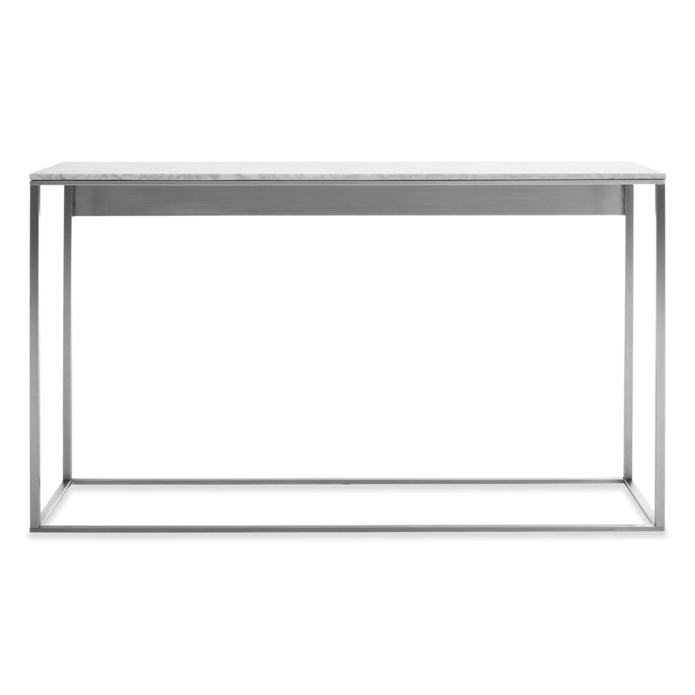 Minimalista Console Table Console Table BluDot Stainless Steel / Marble