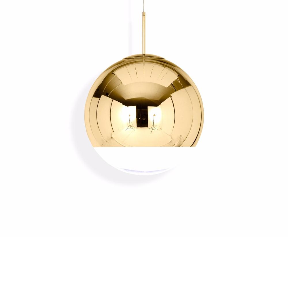 Mirror Ball Pendant hanging lamps Tom Dixon Medium +$310.00 Gold