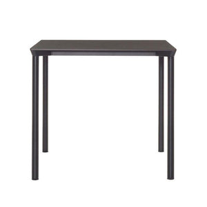 Monza Square Table Tables Plank Black HPL top - black powder-coat legs 