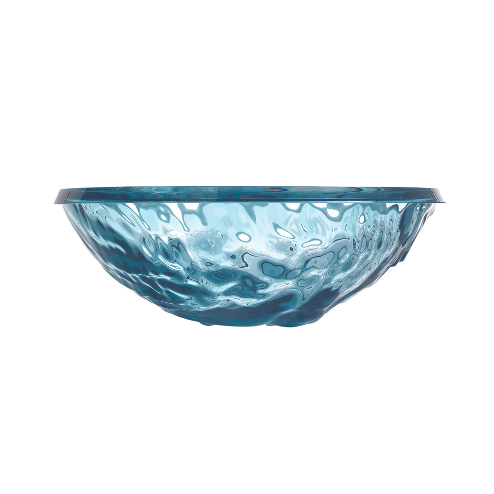 Moon Bowl bowls Kartell Transparent Blue