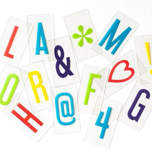 Vibrant Letter Pack lamps amped 