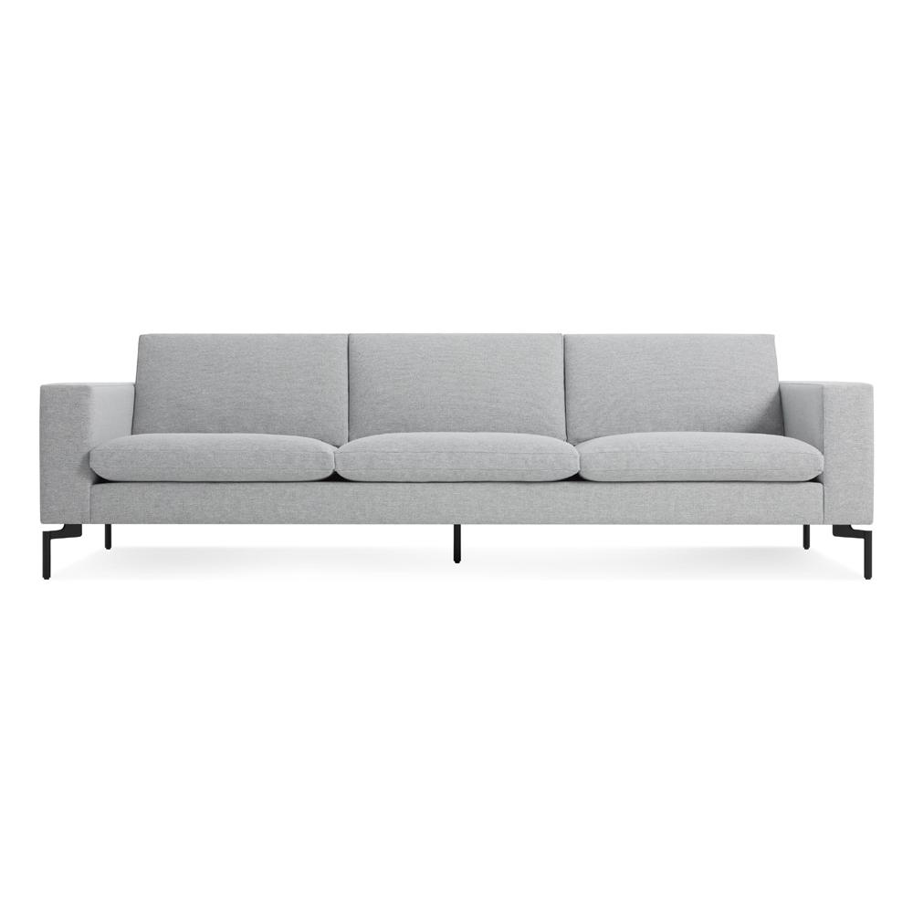 New Standard Sofa 104 Sofa BluDot Maharam Mode in Intaglio/Black Legs