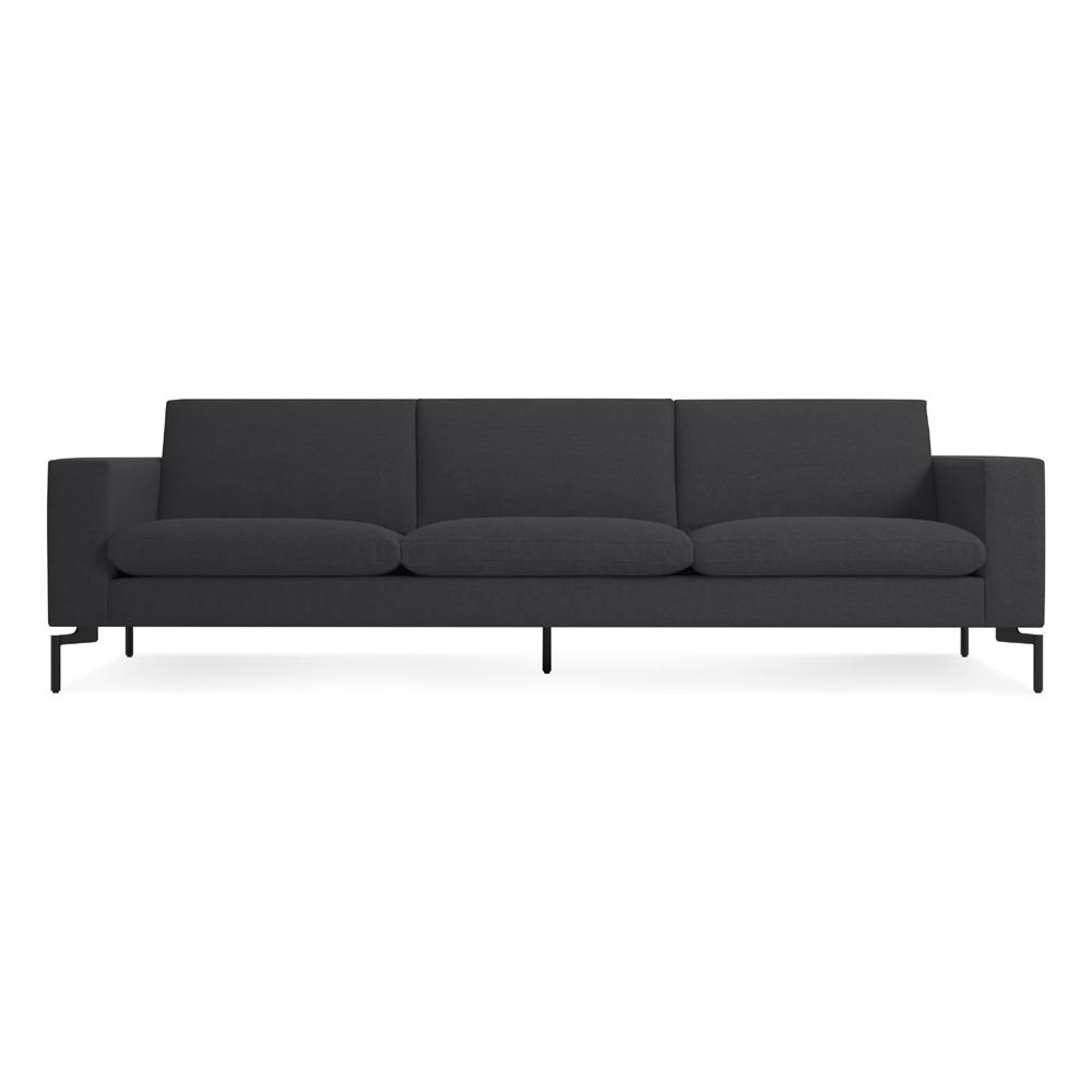 New Standard Sofa 104 Sofa BluDot Maharam Meld in Panda/Black Legs