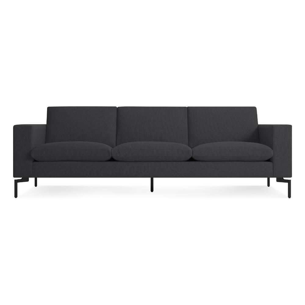 New Standard Sofa 92 Sofa BluDot Maharam Meld in Panda - Black Legs