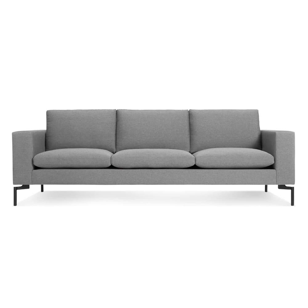 New Standard Sofa 92 Sofa BluDot Spitzer Grey - Black Legs