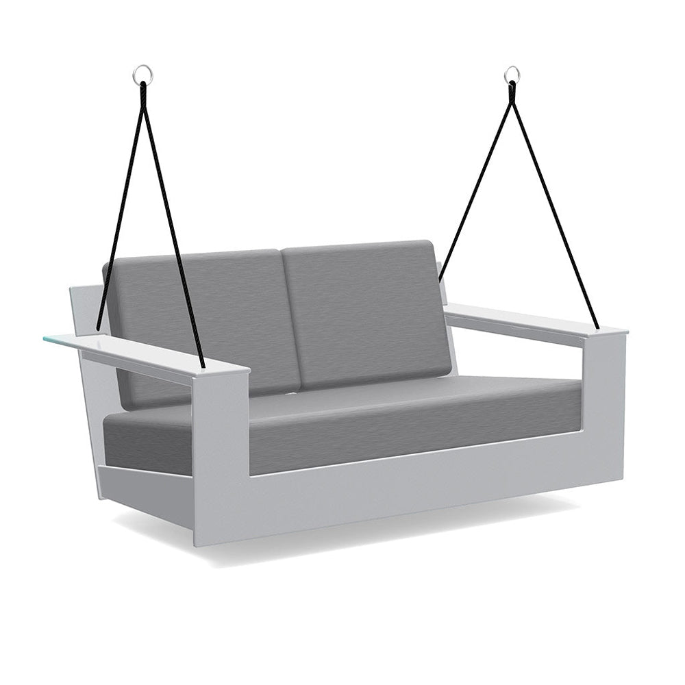 Nisswa Porch Swing lounge chairs Loll Designs Driftwood Cast Charcoal