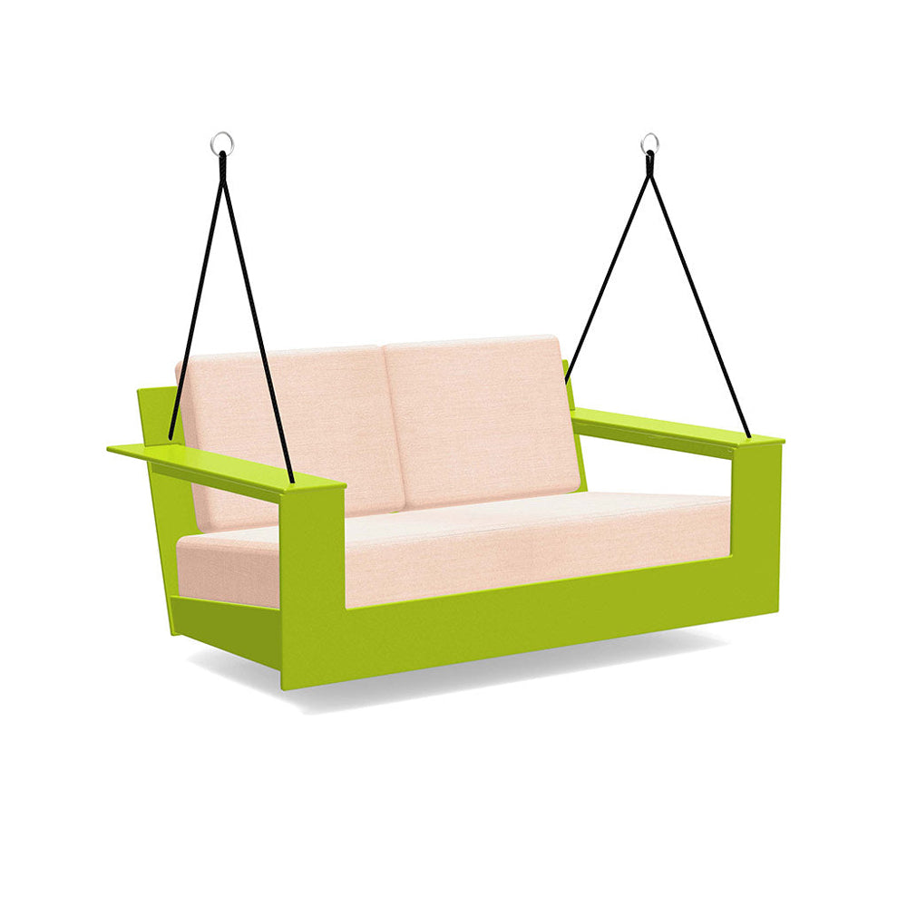 Nisswa Porch Swing lounge chairs Loll Designs Leaf Green Cast Petal