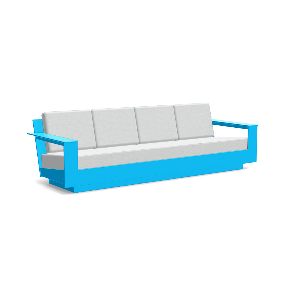Nisswa Sofa 96 Sofas Loll Designs Sky Blue Cast Silver