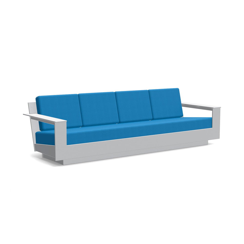 Nisswa Sofa 96 Sofas Loll Designs Driftwood Canvas Regatta
