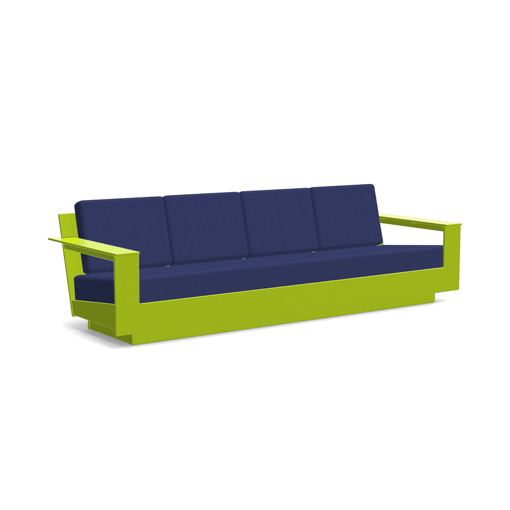 Nisswa Sofa 96 Sofas Loll Designs Leaf Green Canvas Navy
