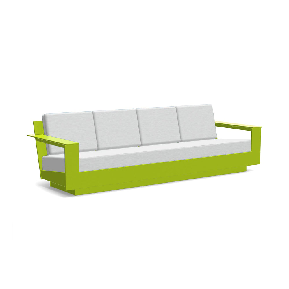 Nisswa Sofa 96 Sofas Loll Designs Leaf Green Cast Silver