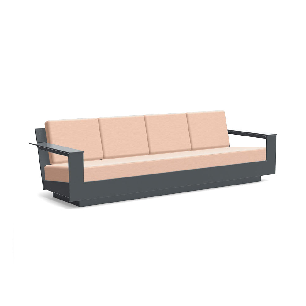 Nisswa Sofa 96 Sofas Loll Designs Charcoal Grey Cast Petal