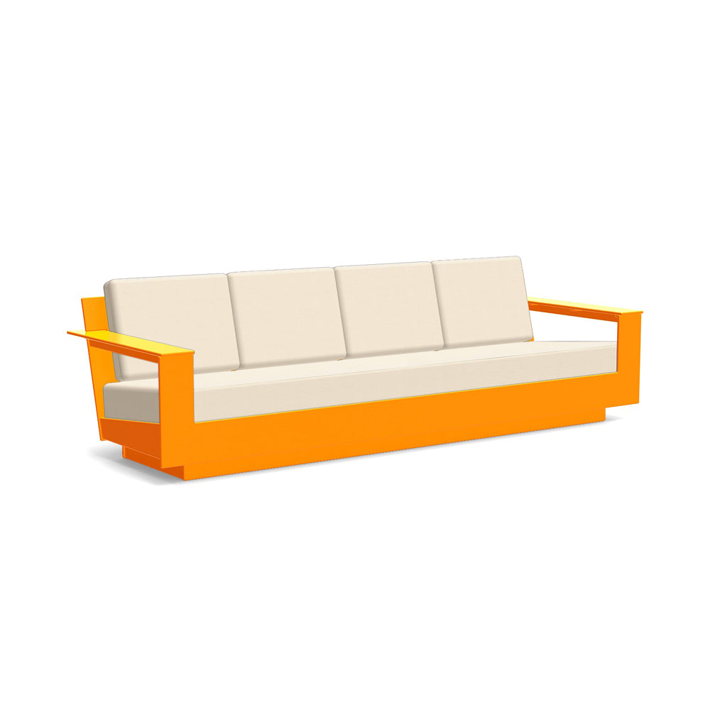 Nisswa Sofa 96 Sofas Loll Designs Sunset Orange Canvas Flax
